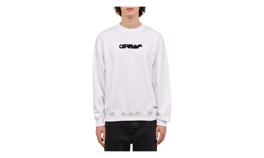 Cotton Crewneck Sweater "White" 44MBA054G5F00C100